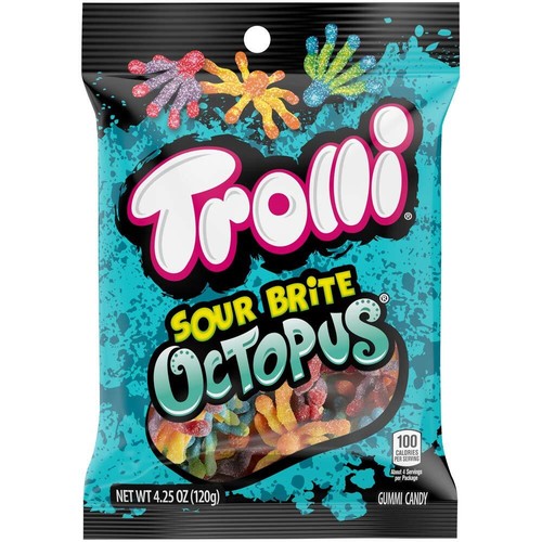 Trolli brite octopus gummy - octopus,,