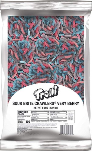 Sour brite crawlers - very, berry